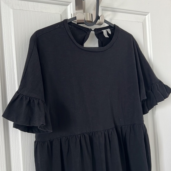 ASOS • Smock Romper with Frill Sleeve - Picture 6 of 10